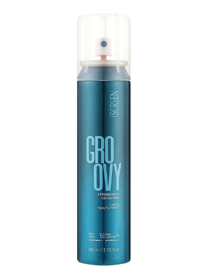 Лак для волосся сильної фіксації SCREEN Control Groovy Strong Hairspray, 100 ml - 1
